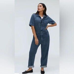 Everlane Soft Denim Jumpsuit sz 16